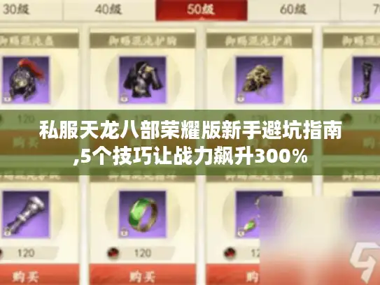 私服天龙八部荣耀版新手避坑指南,5个技巧让战力飙升300%