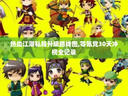 热血江湖私服升级路线图,零氪党30天冲榜全记录