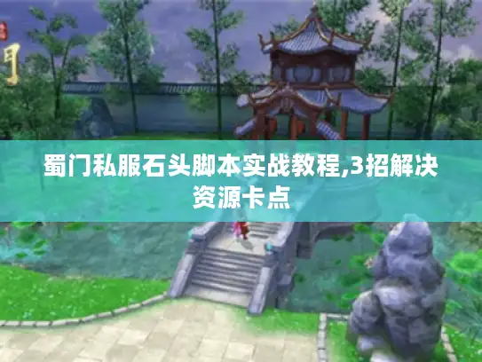 蜀门私服石头脚本实战教程,3招解决资源卡点