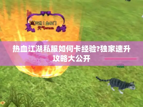热血江湖私服如何卡经验?独家速升攻略大公开