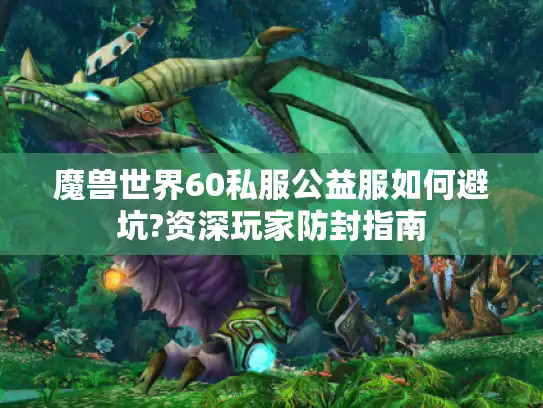 魔兽世界60私服公益服如何避坑?资深玩家防封指南