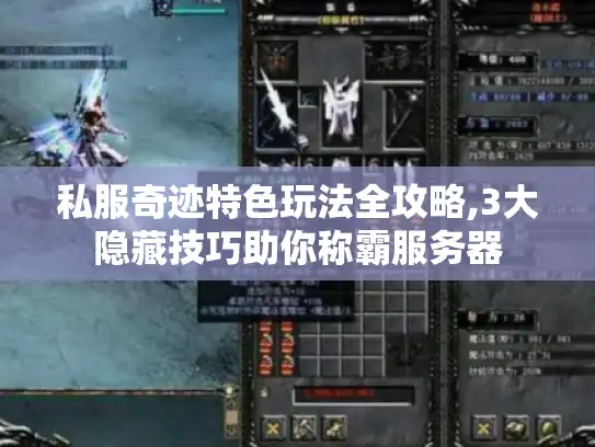 私服奇迹特色玩法全攻略,3大隐藏技巧助你称霸服务器 私服奇迹特色玩法全攻略,3大隐藏技巧助你称霸服务器