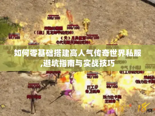 如何零基础搭建高人气传奇世界私服,避坑指南与实战技巧