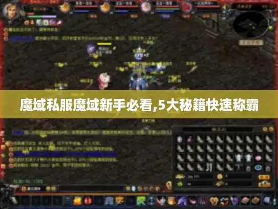 魔域私服魔域新手必看,5大秘籍快速称霸