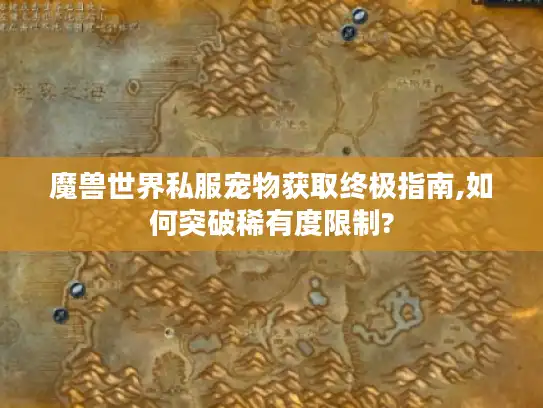 魔兽世界私服宠物获取终极指南,如何突破稀有度限制?