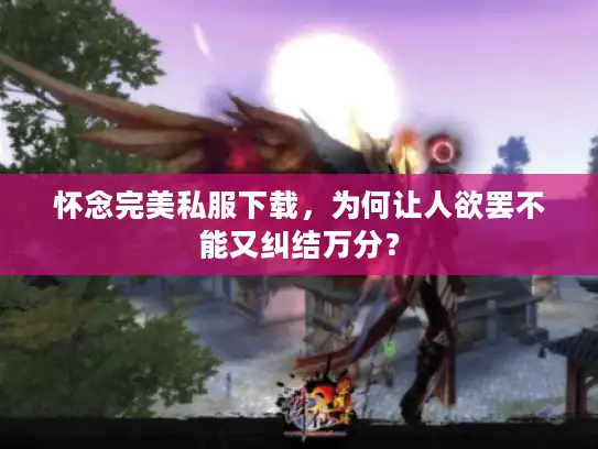 怀念完美私服下载,为何让人欲罢不能又纠结万分? 怀念完美私服下载,为何让人欲罢不能又纠结万分?