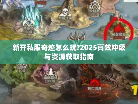 新开私服奇迹怎么玩?2025高效冲级与资源获取指南