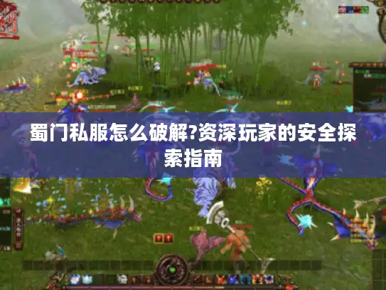 蜀门私服怎么破解?资深玩家的安全探索指南