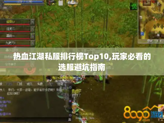 热血江湖私服排行榜Top10,玩家必看的选服避坑指南