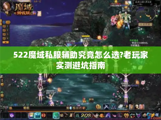 522魔域私服辅助究竟怎么选?老玩家实测避坑指南