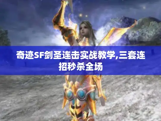 奇迹SF剑圣连击实战教学,三套连招秒杀全场