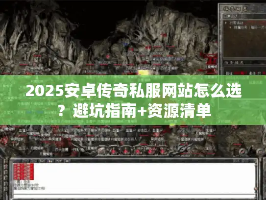 2025安卓传奇私服网站怎么选？避坑指南+资源清单