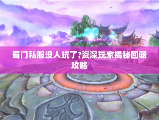 蜀门私服没人玩了?资深玩家揭秘回暖攻略