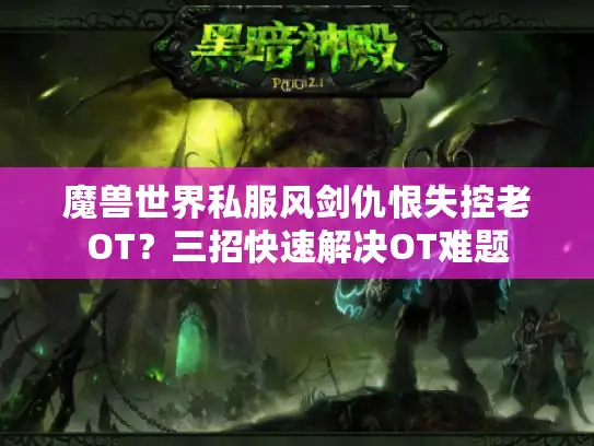 魔兽世界私服风剑仇恨失控老OT？三招快速解决OT难题