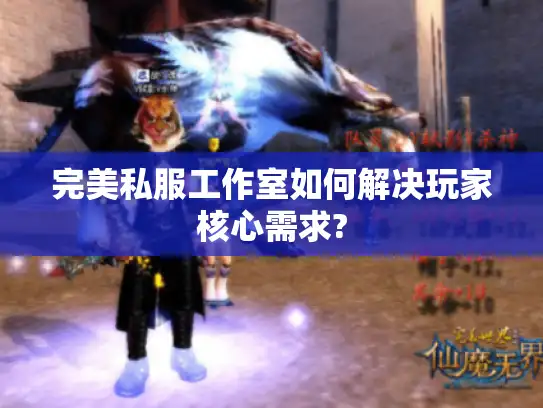 完美私服工作室如何解决玩家核心需求? 完美私服工作室如何解决玩家核心需求?