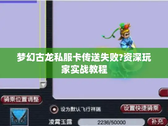 梦幻古龙私服卡传送失败?资深玩家实战教程