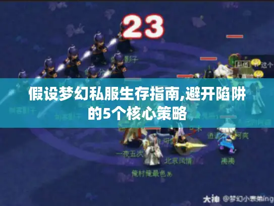 假设梦幻私服生存指南,避开陷阱的5个核心策略
