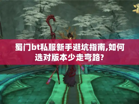 蜀门bt私服新手避坑指南,如何选对版本少走弯路?