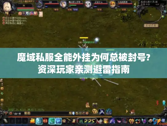 魔域私服全能外挂为何总被封号?资深玩家亲测避雷指南