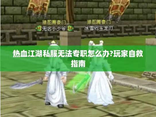 热血江湖私服无法专职怎么办?玩家自救指南
