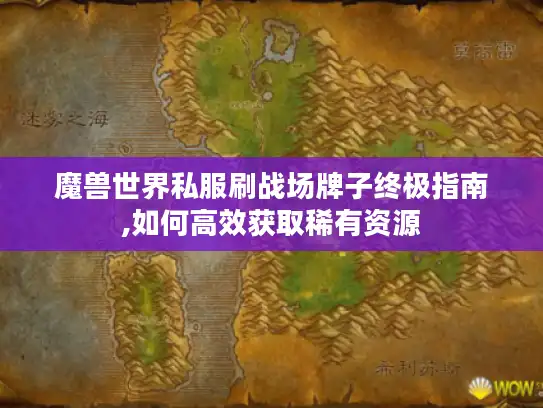 魔兽世界私服刷战场牌子终极指南,如何高效获取稀有资源