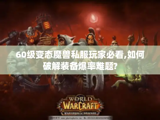60级变态魔兽私服玩家必看,如何破解装备爆率难题?