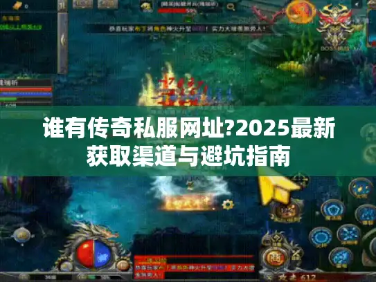 谁有传奇私服网址?2025最新获取渠道与避坑指南
