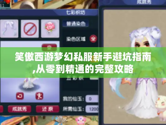 笑傲西游梦幻私服新手避坑指南,从零到精通的完整攻略