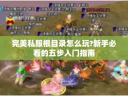 完美私服根目录怎么玩?新手必看的五步入门指南