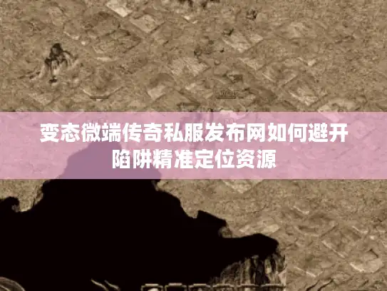 变态微端传奇私服发布网如何避开陷阱精准定位资源