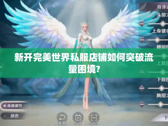 新开完美世界私服店铺如何突破流量困境? 新开完美世界私服店铺如何突破流量困境?