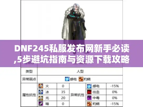 DNF245私服发布网新手必读,5步避坑指南与资源下载攻略