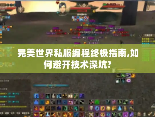 完美世界私服编程终极指南,如何避开技术深坑?