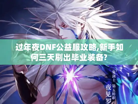 过年夜DNF公益服攻略,新手如何三天刷出毕业装备?
