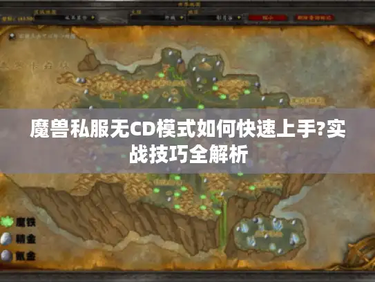 魔兽私服无CD模式如何快速上手?实战技巧全解析