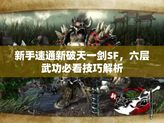 新手速通新破天一剑SF，六层武功必看技巧解析