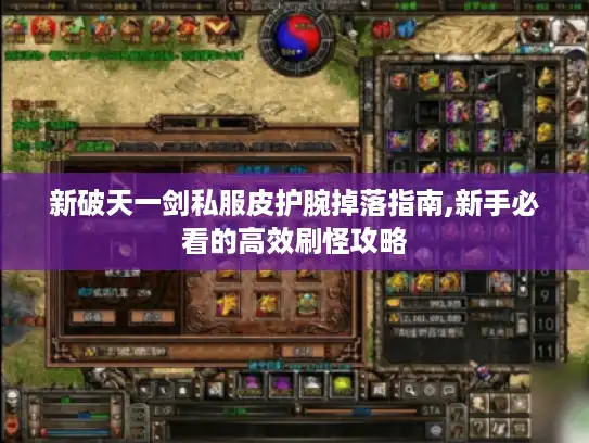 新破天一剑私服皮护腕掉落指南,新手必看的高效刷怪攻略 新破天一剑私服皮护腕掉落指南,新手必看的高效刷怪攻略