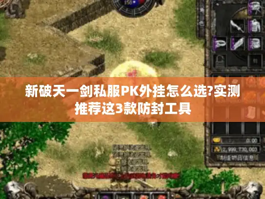 新破天一剑私服PK外挂怎么选?实测推荐这3款防封工具 新破天一剑私服PK外挂怎么选?实测推荐这3款防封工具