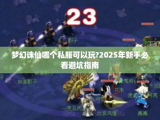 梦幻诛仙哪个私服可以玩?2025年新手必看避坑指南