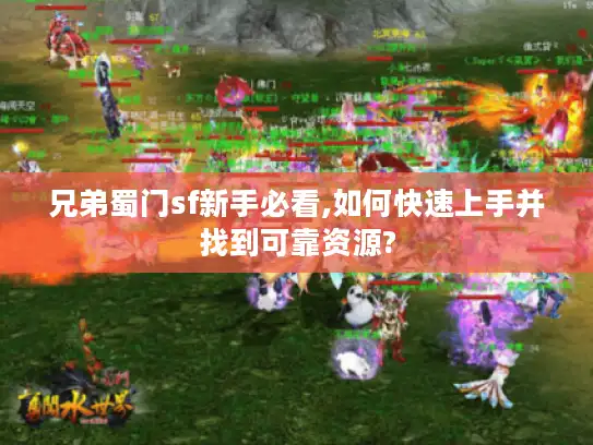 兄弟蜀门sf新手必看,如何快速上手并找到可靠资源?