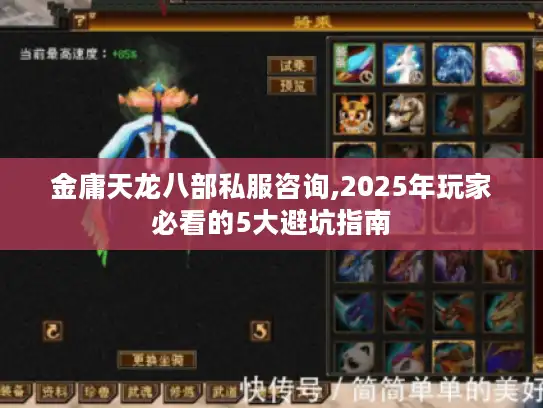 金庸天龙八部私服咨询,2025年玩家必看的5大避坑指南