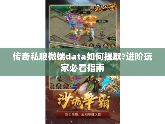 传奇私服微端data如何提取?进阶玩家必看指南