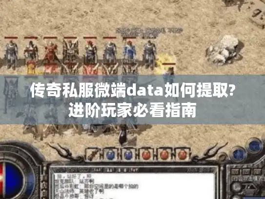 传奇私服微端data如何提取?进阶玩家必看指南