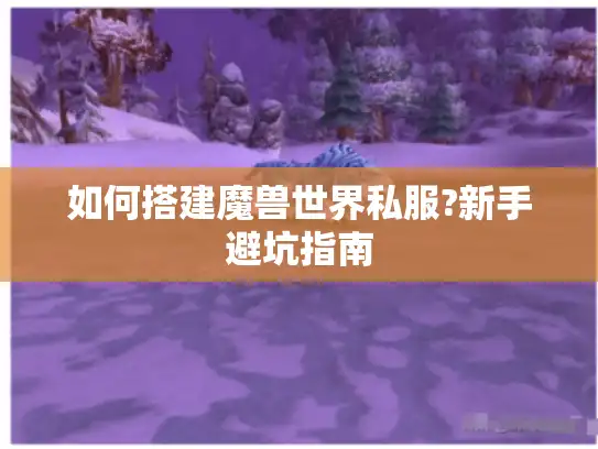 如何搭建魔兽世界私服?新手避坑指南