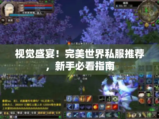 视觉盛宴！完美世界私服推荐，新手必看指南