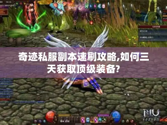 奇迹私服副本速刷攻略,如何三天获取顶级装备?