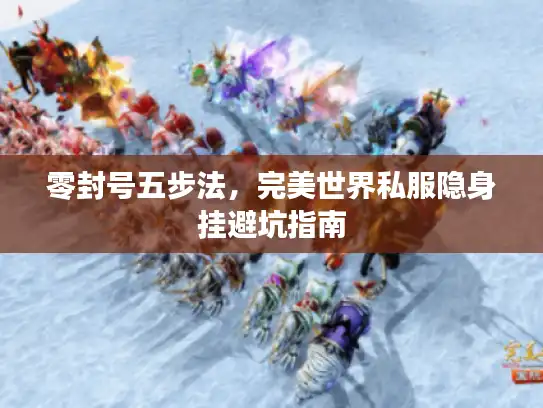 零封号五步法，完美世界私服隐身挂避坑指南