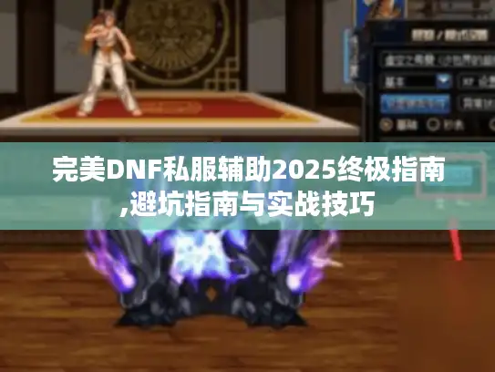 完美DNF私服辅助2025终极指南,避坑指南与实战技巧 完美DNF私服辅助2025终极指南,避坑指南与实战技巧