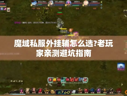 魔域私服外挂辅怎么选?老玩家亲测避坑指南