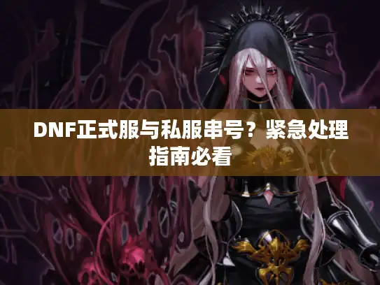 DNF正式服与私服串号？紧急处理指南必看